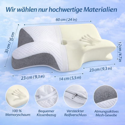 Ergonomisches Nackenstützkissen