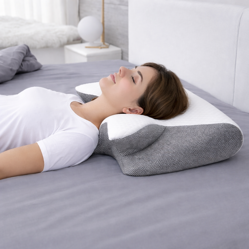 Ergonomisches Nackenstützkissen